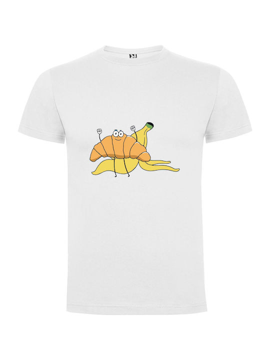 iLovePrints Banana Bonanza Bash T-shirt White