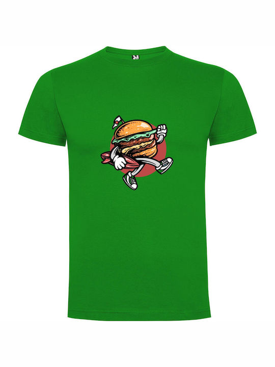 iLovePrints Burgermania! T-shirt Green