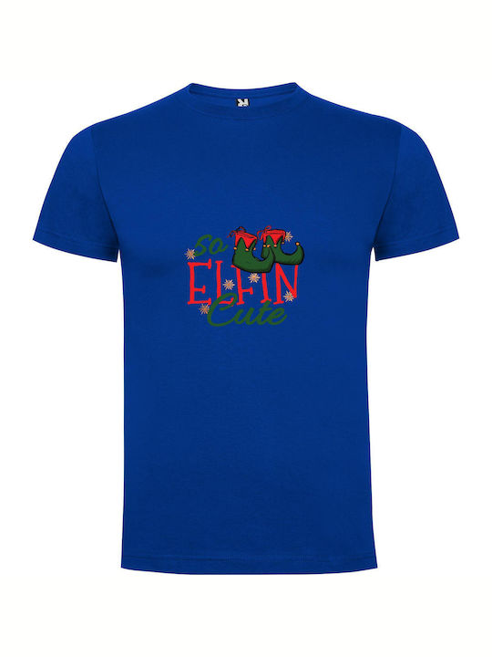 iLovePrints Elf Chic T-shirt Blue