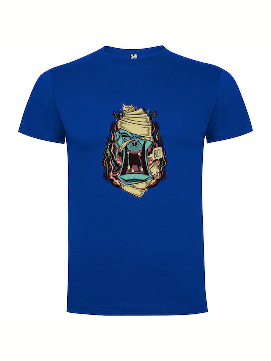 iLovePrints Bandanna Beast T-shirt Blue