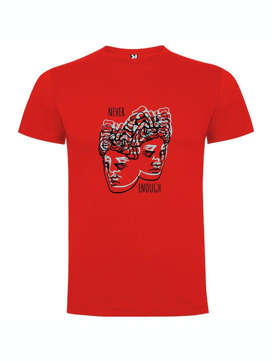 iLovePrints Endless Headscape T-shirt Red