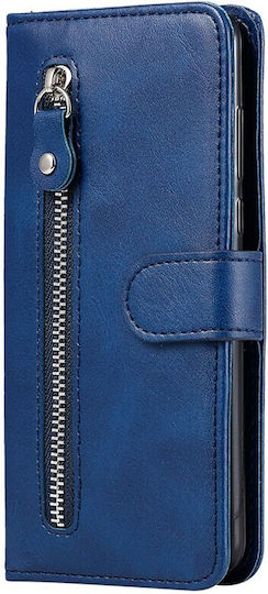 Zipper Wallet Albastru (Honor 200 Lite 5G)