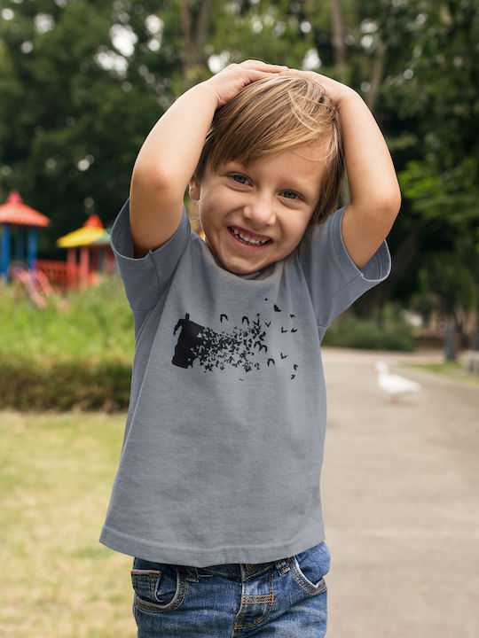 Softworld Batman Art T-shirt Batman Γκρι