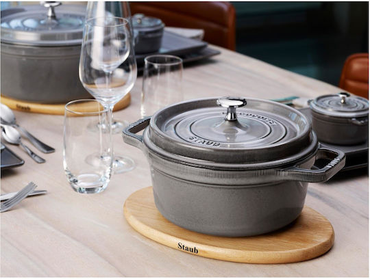 Staub La Cocotte Tiefe Topf aus Gusseisen 6.7lt / 28cm