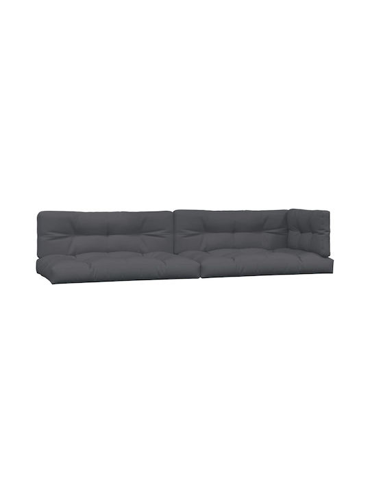 Set Cameră De Zi Pentru Exterior 5 Piese Maro Cu Perne