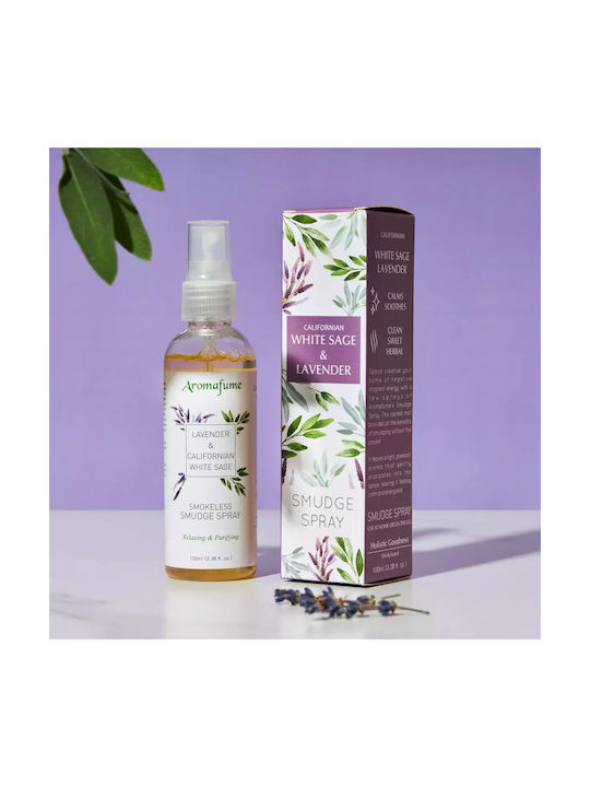 Aromatic Spray for Energy Cleansing of Space Aura Sage & Lavender 100ml