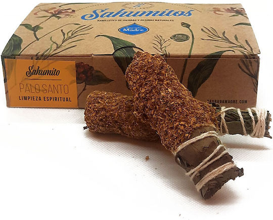 Palo Santo Smudge Sagrada Madre Sahumitos Ραβδί Πάλο Σάντο 10cm