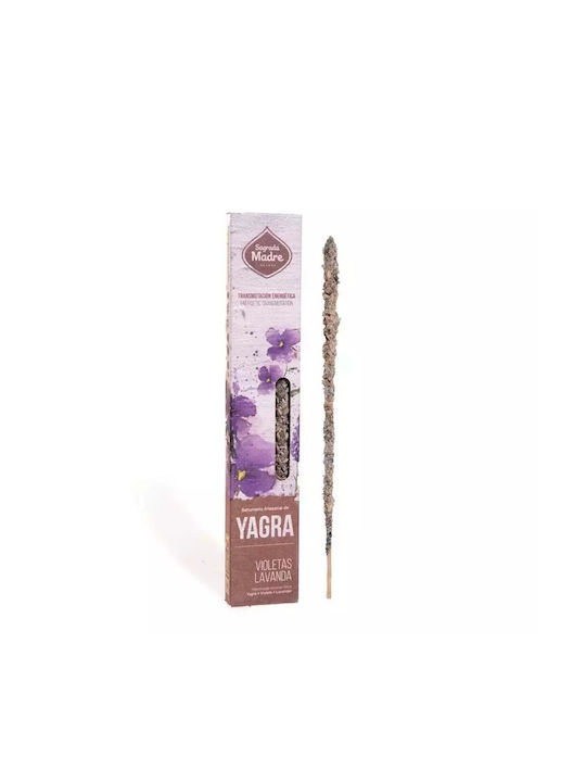 Θυμίαμα Yagra Βιολέτα & Λεβάντα Sagrada Madre Botanical Incense 8τμχ