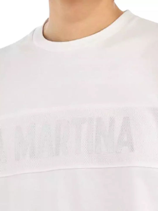 La Martina Men's Short Sleeve T-shirt Optic White