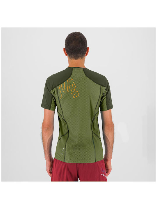 Karpos Outdoor Ανδρικό Αθλητικό T-shirt Κοντομάνικο Cedar Green/rifle Green