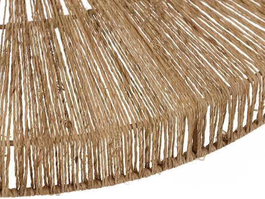 Atmosphera Bellamy Κρεμαστό Φωτιστικό Καφέ Boho με Ντουί E27 58x58εκ.