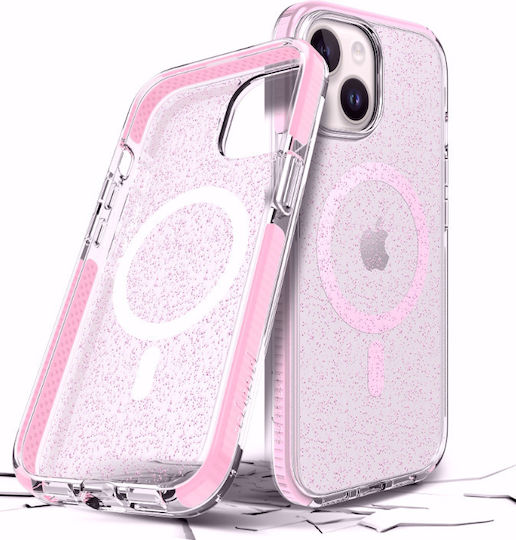 Prodigee Back Cover Πλαστικό 2mm Ανθεκτικό Ροζ (iPhone 15)