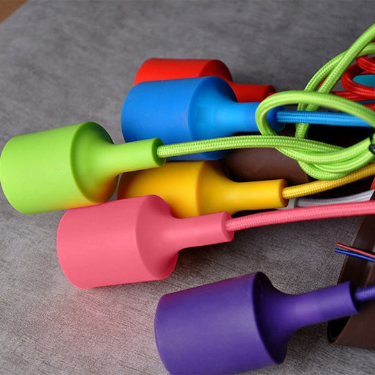 Lustră Multicolor cu Dulie E27 115cm.