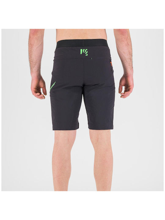 Karpos Outdoor Men's Athletic Shorts Black/jasmine Green