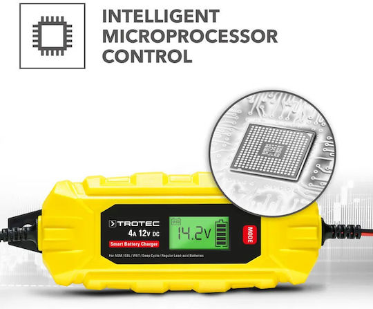 Trotec Batterieladegerät Für Auto & Motorrad 12V