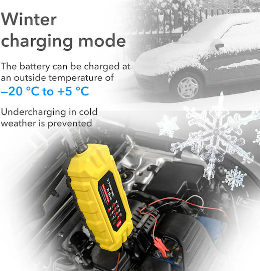 Trotec Batterieladegerät Für Auto & Motorrad 12V