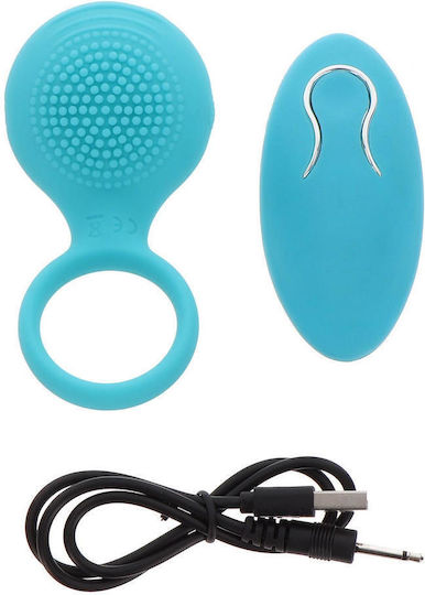 Boss Of Toys Vibrations Penisring Blau