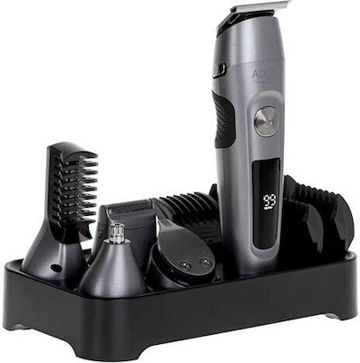 Adler Rechargeable Hair Clipper Set Gray AD 2944