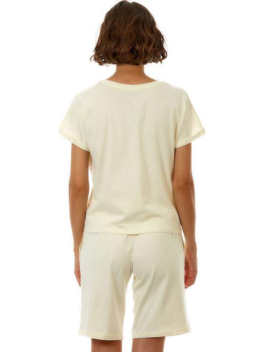 Women's T-shirt Beige