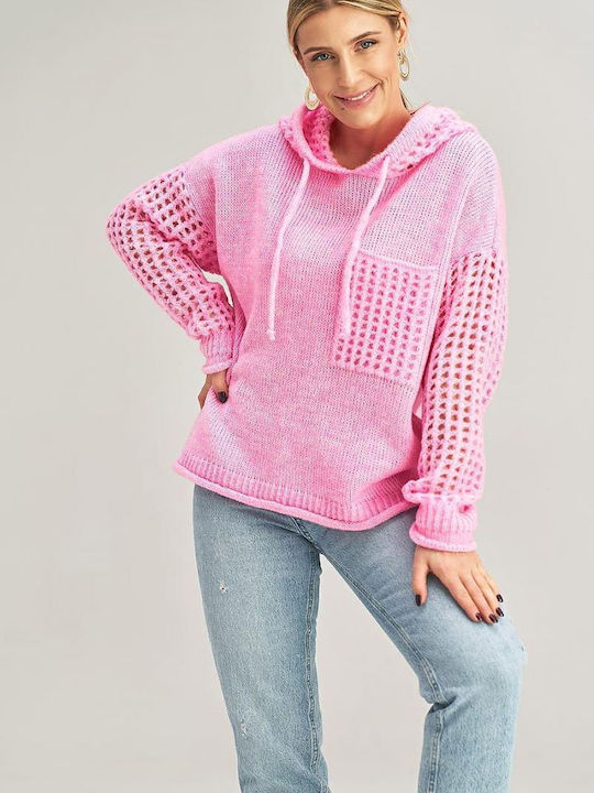 Figl Damen Pullover Pink