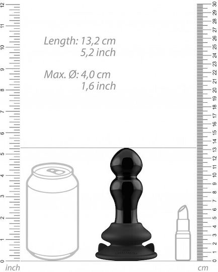 Shots Anal Plug Schwarz