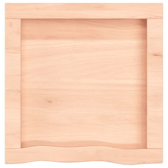 vidaXL Aus Rohstoff Waschtisch ohne Waschbecken L40xB40xH2cm Raw solid wood