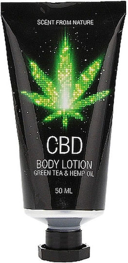 PharmQuests Cbd Bath And Shower Green Tea Hemp Oil Travel Set για Καθαρισμό Σώματος & Ενυδάτωση