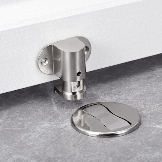 Türstopper Magnetisch Rostfreier Stahl Silber 1Stück