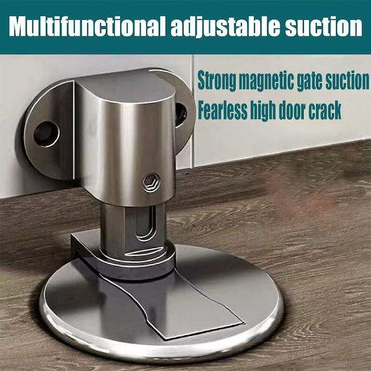 Türstopper Magnetisch Rostfreier Stahl Silber 1Stück