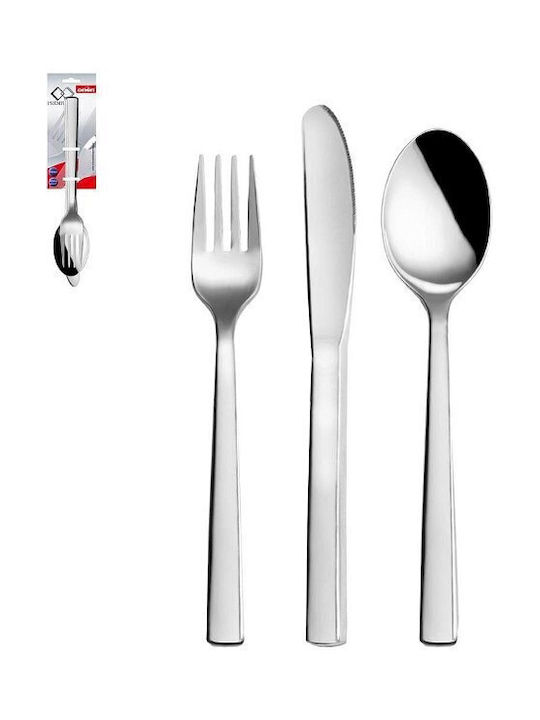 Orion Cutlery Set Stainless Silver 3pcs