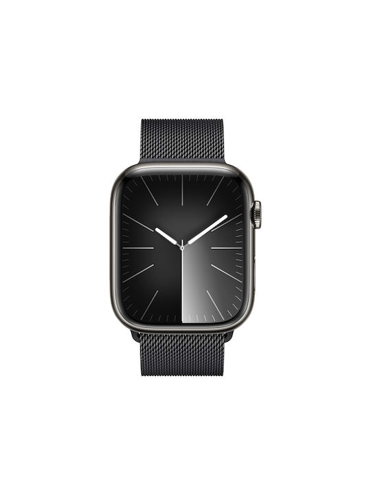 Crong Milano Λουράκι Ανοξείδωτο Ατσάλι Γκρι (Apple Watch 42/44/45/49 mm (Graphite))