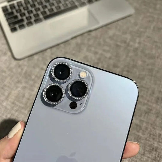 Camera Protection Tempered Glass Purple for the iPhone 14 Plus