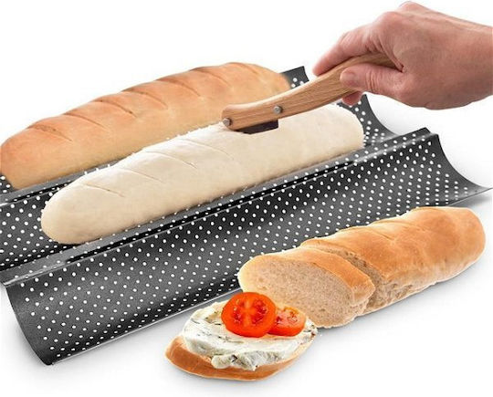Orion Μαχαίρια Ψωμιού από Πλαστικό 19cm 6τμχ