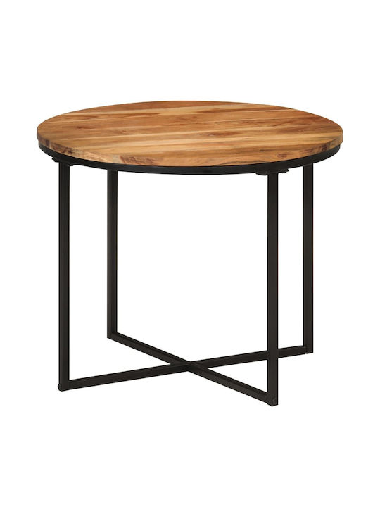 Sitting Room Table for Small Outdoor Spaces Brown 55x55x45cm