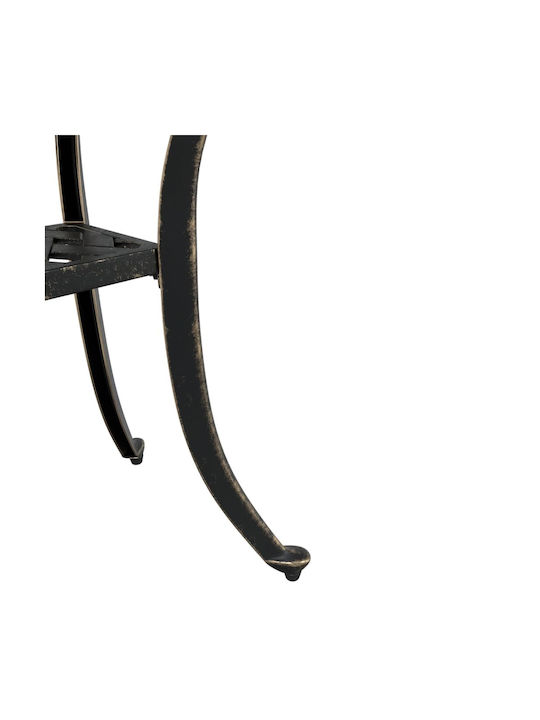 Sitting Room Outdoor Aluminum Table Bronze 48x48x53cm