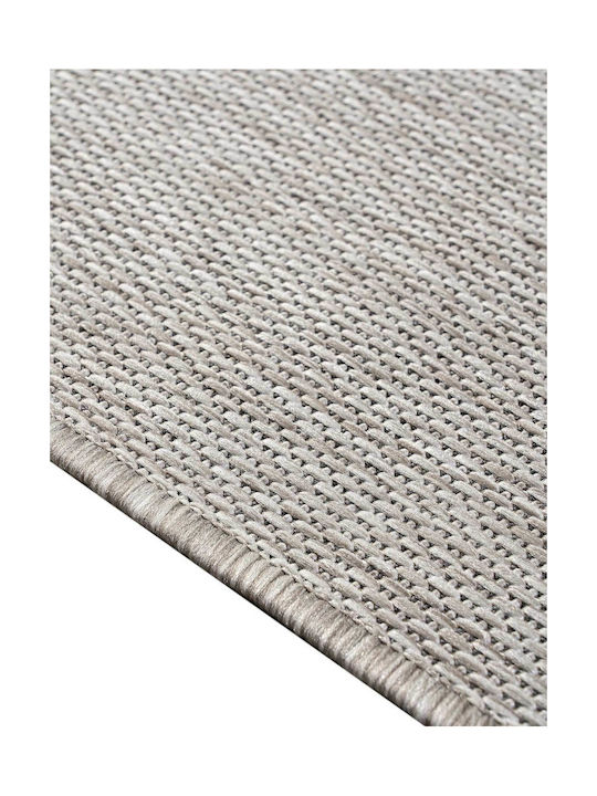 Madi Plain Covor Rectangular Timp de vară Wicker Gri