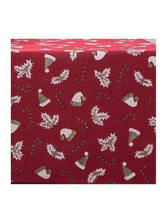 Teoran Christmas Tablecloth Square Fabric L90xW90cm 1pcs