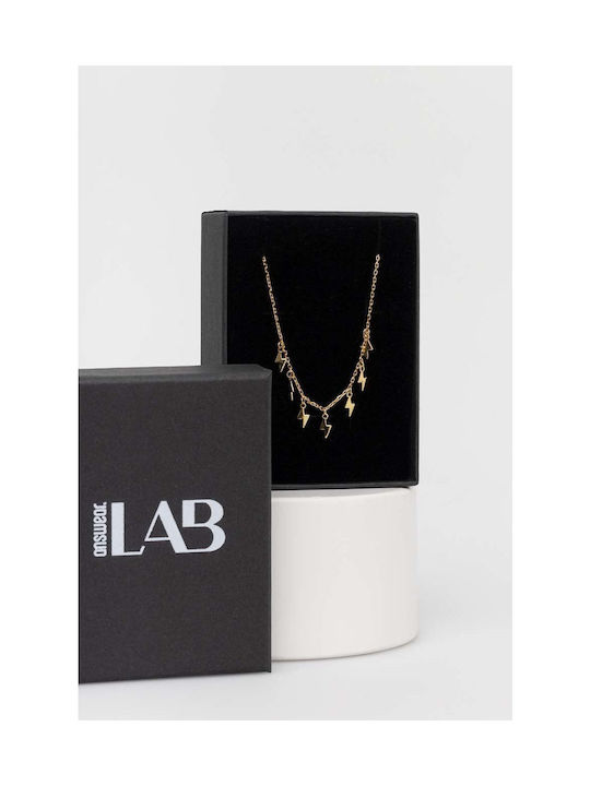 Answear Lab Gold Plated Silver Necklace Bi14.db