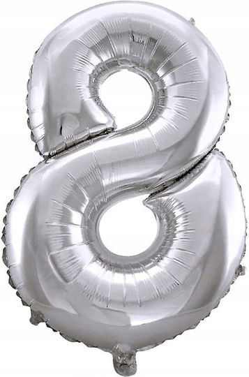 Balon Folie Jumbo Gri 76buc
