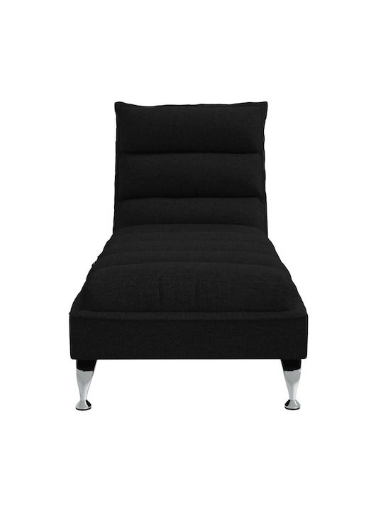 Recliner Stoff Schwarz L133.5xW56xH74cm