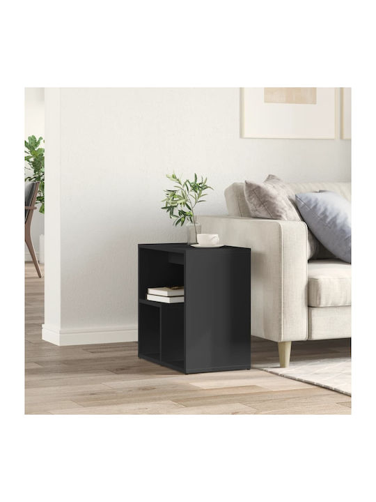 Rectangular Side Table Black L50xW30xH50cm