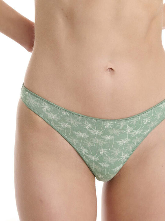 Bamboo Damen Zeichenfolge 2Pack Multi/multicolour
