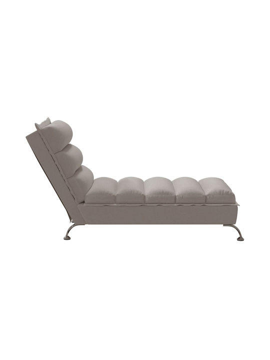 Recliner Stoff Braun L133.5xW56xH74cm