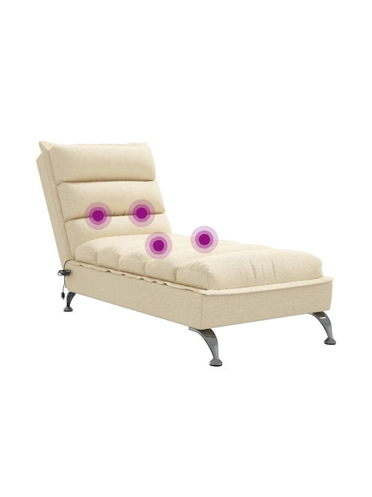Recliner Stoff Beige L133.5xW56xH74cm