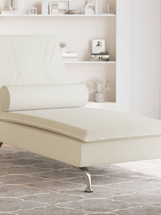 Recliner Catifea Bej L136.5xW56xH75buc