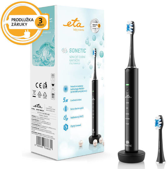 ETA Sonetic Electric Toothbrush Black