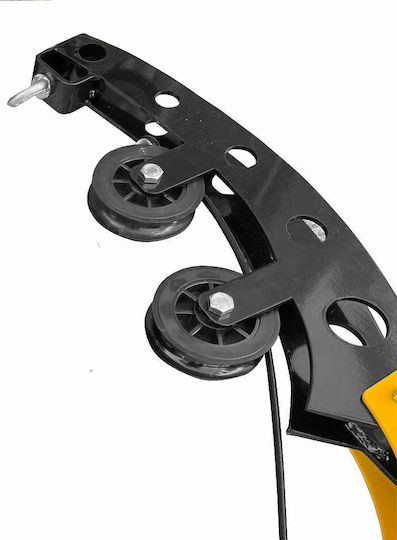 eBoxing 58877 Lat Pulldown with Weights 100kg Yellow/Black
