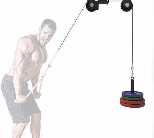eBoxing 58877 Lat Pulldown with Weights 100kg Yellow/Black