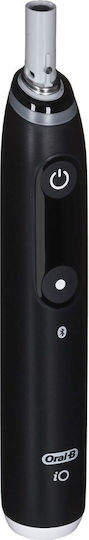 Oral-B Io 6n Black Onyx Periuță de dinți electrică cu Senzor de Presiune și Husă de Călătorie Neagră