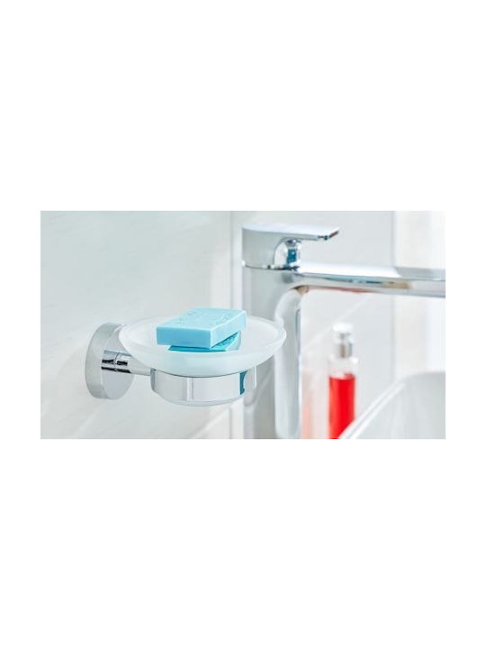 Tesa Wall Mounted White Soap Dish